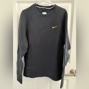 Nike Black Pullover with Yellow Swoosh